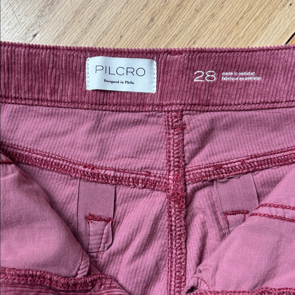 Anthropologie Pilcro “The Robbie” Corduroy High-Rise Flare Jeans - Picture 7 of 10